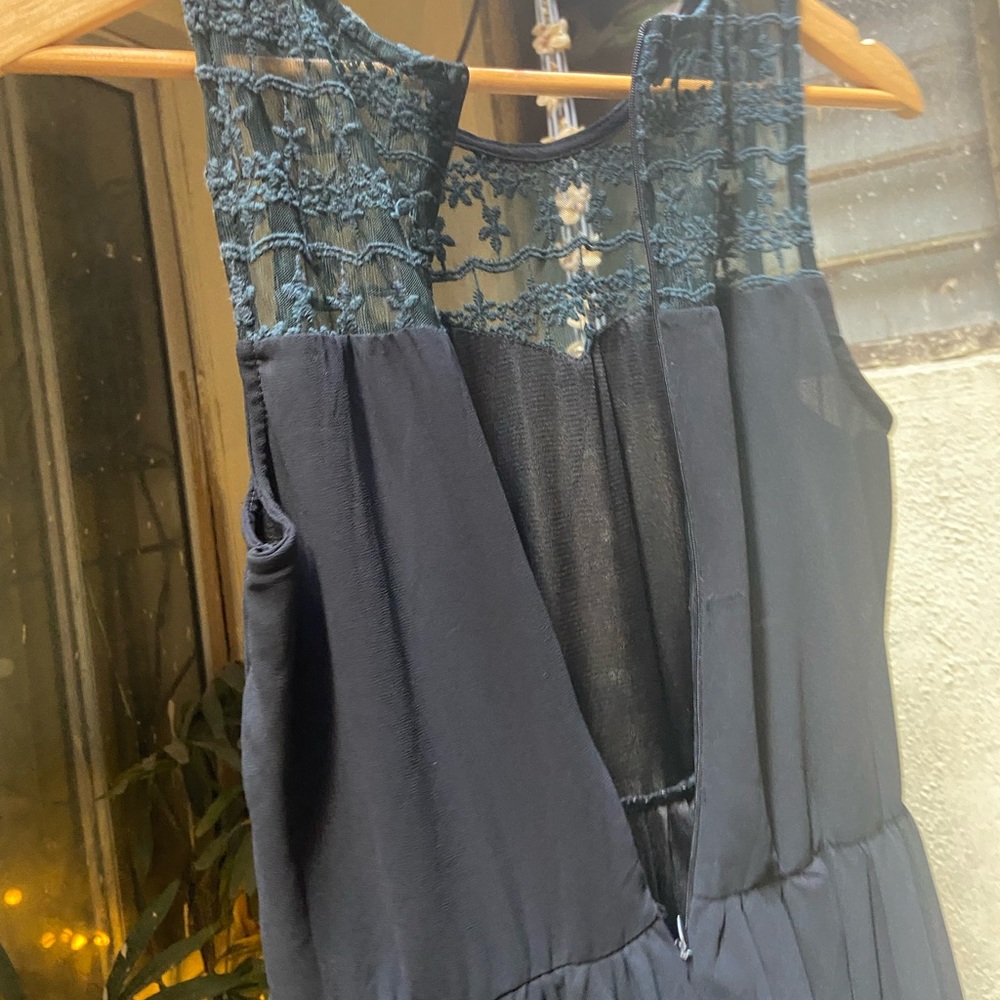 ⚫️Long Black Dress. Size - S - Picture 11 of 12